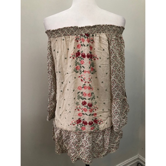 Democracy Floral Bell Sleeve Blouse - Picture 5 of 8